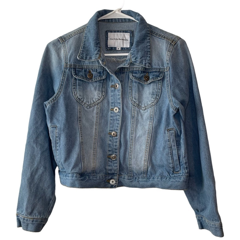 The‎ Style Between Us Jean Jacket Junior Medium Denim